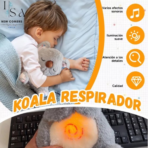 Koala multifuncional con sonidos relajantes y luces, le brinda a tu Bebé un sueño ideal!