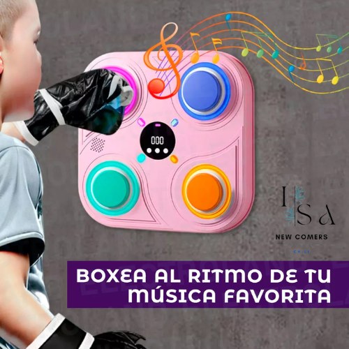 🥊 Máquina de Boxeo Inteligente Musical Bluetooth para Niños 🎶